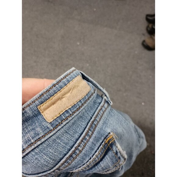 Levi's Womens Low Boot Cut Jeans 545 Size 16M Blue Denim Flare Y2K BOHO MId Rise - Picture 10 of 10